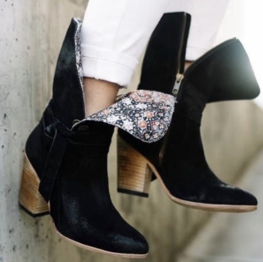 FreeBird Riot Black Boots size 8
